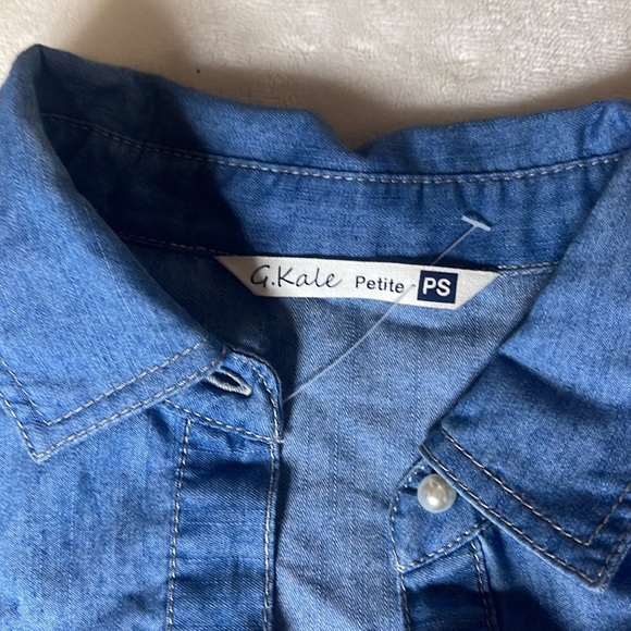 G. Kale Petite PS blue denim - Picture 2 of 4